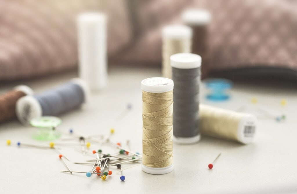 sew・stitch・mend・embroiderの使い分け